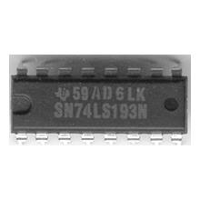 74Ls193 Sync. Up/Down Bınary Counter