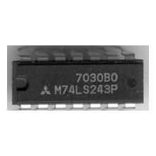 74Ls243 Tri-State Quad Transceiver