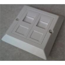 At-Ag 303-Wh-A-Ds 80X80 Priz Çerçevesi (Face Plate) 2'Li