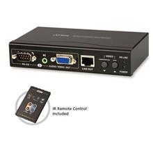 Aten-Vb552 Cat 5 Vga Sinyal Uzatma Cihazı, 450 Metre*, Hoparlör Ve Mikrofon Bağlanabilir  (Vga Over Cat 5 Repeater + Audio), Infrared Uzaktan Kumanda Ünitesi İle Birlikte