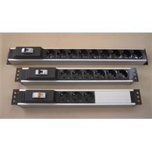 F-F082Pr6Sa Sigortalı 6 Lı 19&Quot; Alüminyum Priz