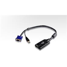 Aten-Ka7170 Usb Kvm Adaptörü (Cpu Modül), Kvm Kablosunun Pc'Nin Usb Portuna Bağlanması İçin Adaptör, Maksimum Mesafe 50 Metre≪Br≫
Usb Vga Kvm Adapter With Composite Video Support