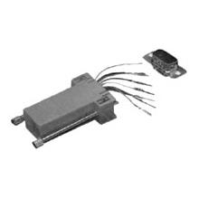 Ak-610517-000-I Rj-D Konnektör Adaptörü (Coupler), Db9 Erkek / Rj45 Dişi
