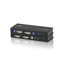 Aten-Ce604 Dual View Dvı Kvm (Keyboard/Video Monitor/Mouse) Mesafe Uzatma Cihazı, Ses (Hoparlör Ve Mikrofon) Bağlantı Desteği, 60 Metre, Usb Konsol, Esd Ve Gerilimdeki Ani Yükselmelere Karşı Korumalı≪Br≫
Usb Dvı Dual View Cat 5 Kvm Extender (