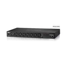 Aten-Pe8208G Eco  Pdu/Power Distribution Unit (Elektrik Güç Dağıtım Ünitesi), 7 X Iec320 C13 10A Maksimum + 1 X Iec320 C19 16A Maksimum, 1U Form
