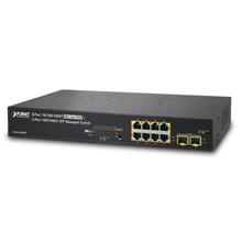 Pl-Gs-4210-8P2S Yönetilebilir Gigabit Poe  Switch (Gigabit Poe Managed Switch)≪Br≫
8-Port 10/100/1000T Ieee 802.3At/Af Poe+ Injector (Port-1 İle Port-8 Arası) (Port Başına 30.8 Watt) (Poe Güç Bütçesi Maks. 120 Watt)≪Br≫
2-Port 100/1000