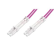 Bc-Fo-5Lclc-15/4 Beek Lc-Lc Fiber Optik Patch Kablo, Multimode Om 4 50/125 Duplex, 3.0Mm, Lszh, 15 Metre