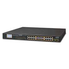 Pl-Gsw-2620Vhp Yönetilemeyen Switch (Unmanaged Switch)≪Br≫
24-Port 10/100/1000Base-T  Ieee 802.3At/Af Poe+ Injector (Port Başına 30.8 Watt) (Poe Güç Bütçesi Maks. 300 Watt)≪Br≫
2-Port 1000X Sfp Yuva ≪Br≫
Lcd Ekranlı - Poe Kullan