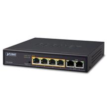 Pl-Fsd-604Hp Yönetilemeyen Masaüstü Tip Switch (Unmanaged Desktop Switch)≪Br≫ 
4-Port 10/100Tx Ieee 802.3At/Af Poe+ Injector (Port Başına 30.8 Watt) (Poe Güç Bütçesi Maks. 60 Watt)≪Br≫
 2-Port 10/100Tx 