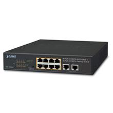 Pl-Fsd-1008Hp Yönetilemeyen Masaüstü Tip Switch (Unmanaged Desktop Switch)≪Br≫ 
8-Port 10/100Tx Ieee 802.3At/Af Poe+ Injector (Port Başına 30.8 Watt) (Port-1 İle Port-8 Arası)
(Poe Güç Bütçesi Maks. 120 Watt)≪Br≫
2-Port 10/100Tx