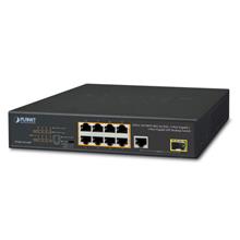 Pl-Fgsd-1011Hp Yönetilemeyen Masaüstü Tip Switch (Unmanaged Desktop Switch)≪Br≫
8-Port 10/100Tx Ieee 802.3At/Af Poe+ Injector Port (Port Başına 30.8 Watt) (Poe Güç Bütçesi Maks. 120 Watt)≪Br≫
1-Port 10/100/1000T≪Br≫
1-Port 100/1