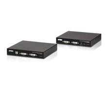 Aten-Ce624 Usb Dvı Dual View Hdbaset™ 2.0 Kvm (Keyboard/Video Monitor/Mouse) Mesafe Uzatma Cihazı (1920 X 1200 @100 M Ya Da 150M)≪Br≫ 
Usb Dvı Dual View Hdbaset™ 2.0 Kvm Extender (1920 X 1200 @100 M Or 150M)