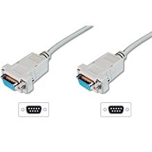 Ak-610100-030-E Digitus Modem Bağlantı Kablosu, D-Sub9 Dişi - D-Sub9 Dişi, 3 Metre, Vidalı, Bej Renk≪Br≫
Digitus Zero-Modem Connection Cable, D-Sub9 F/F, 3.0M, Snap-Hoods, Beige