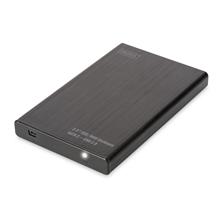 Da-71104 Digitus 2,5 Inch Sata 2 Ssd/Hdd İçin (9,5 Mm Veya 7,0 Mm Yükseklik) 2,5 Inch Harici Kutu, Alüminyum, Bağlantı Arayüzü Usb 2.0, Elektrik Beslemesi Usb