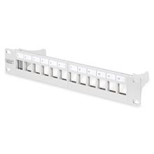 Dn-91419 Digitus Modüler Patch Panel, Zırhlı, 12-Port, Boş, 1U, 254Mm (10&Quot;), Kabşnet'E Monte Edilebilir, Gri Renk Ral 7035≪Br≫
Digitus Modular Patch Panel, Shielded, 12-Port Blank,1U,254Mm (10&Quot;) Rack Mount, Grey Ral 7035