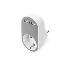 Da-70617 Digitus Evrensel Priz Ve Usb Yuvaya Sahip Şarj Adaptörü (2 X Usb-A)≪Br≫
Digitus Universal Usb Plug-İn Charger With 2 X Usb-A Sockets And Integrated Socket