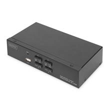 Ds-12880 Digitus 4 Port Usb 2.0 Hdmı Tek Ekran Bağlantılı, 4K, Kvm (Keyboard/Video Monitor/Mouse) Periferi (Çevre Cihazlarla (Usb) Bağlantı Kurabilir) Switch, Kvm Bağlantı Kablosu Ürün Beraberinde Gelmektedir≪Br≫
Digitus 4 Port Usb 2.0 Hdmı S