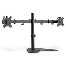 Da-90401 Digitus Çift Ekran Taşıyabilen Askı Aparatı, Maksimum 15 İnç İle 32 İnç Ekran, Yukarı Aşağı Hareket 45 Derece, Dönüş Açısı 360 Derece, Maksimum Yük Kapasitesi 2 X 8Kg, Vesa 100 X 100Mm, Siyah Renk≪Br≫
Digitus Dual Monitor Stand 15-32