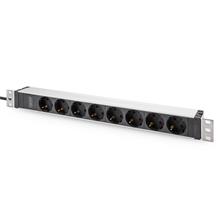 Dn-95428 Dıgıtus Socket Strip With Aluminum Profile, 8-Way Safety Socket, 2 M Cable, Iec C20 Plug