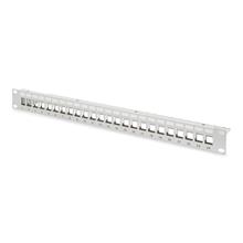 Dn-91410 Digitus 24 Port Boş Patch Panel, Zırhlı, 1U Yüksekliğinde, Gri Renk 