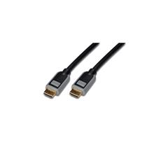 Dk-108059 Digitus Hdmı High Speed Ethernet Bağlantı Kablosu (Hdmı 1.3), 1080P, Tip A Erkek - Tip A Erkek, 5 Metre, Cu, Awg30, 2X Zırhlı, Ul, Altın Kaplama, Siyah/Gri Renk
