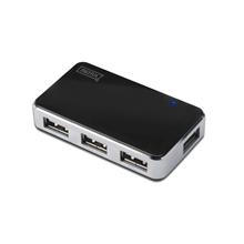 Da-70220 Digitus Usb 2.0 4 Port Hub, 4 X Usb A Dişi, 1 X Usb B Mini Dişi, Güç Adaptörlü, Plastik