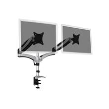 Da-90353 Digitus Çift Ekran Taşıyabilen Askı Aparatı, Gaz Basınçlı Yaya Sahip≪Br≫Digitus Universal Dual Led/Lcd Table Mount With Gas Spring