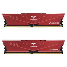 Team T-Force Vulcan Z Red 32Gb (2X16Gb) 3200Mhz Cl16 Ddr4 Gaming Ram (Tlzrd432G3200Hc16Fdc01)