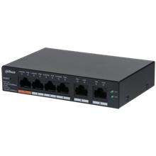 Dahua Cs4006-4Gt-60 4 Port 4Xge-2Xge Yönetilebilir 60W Poe Switch