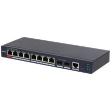 Dahua S4210-8Gt-110 8 Port 8Xge-2Xge/Sfp-1Xge Yönetilebilir 110W Poe Switch