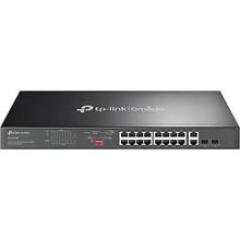 TP-LINK OMADA DS1018GMP 16 PORT GIGABIT+2X1GB RJ45/SFP COMBO 250W 250 METRE POE MESAFE METAL RACKMOUNT KASA SWITCH