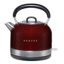 Vestel Retro Bordo 2200 W 1.7 Lt Celık Kettle