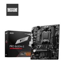 Msı Pro B650M-E Drr5 6800Mhz(Oc) Am5 Hdmı Vga Matx