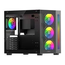 James Donkey Stark S800 4Xargb Temperli Cam Atx Siyah Gaming (Oyuncu) Kasa