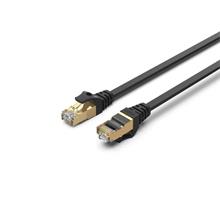 Unıtek Cat7 Patch Kablo 3Mt Flat 10Gbps (C1897Bk-3M)