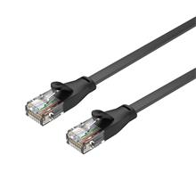 Unıtek Cat6 Patch Kablo 3Mt Flat 1Gbps, Siyah (C1811Gbk)