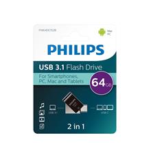 Phılıps 64Gb Usb3.1 Type-C 100/150 Mb/S Fm64Dc152B/00