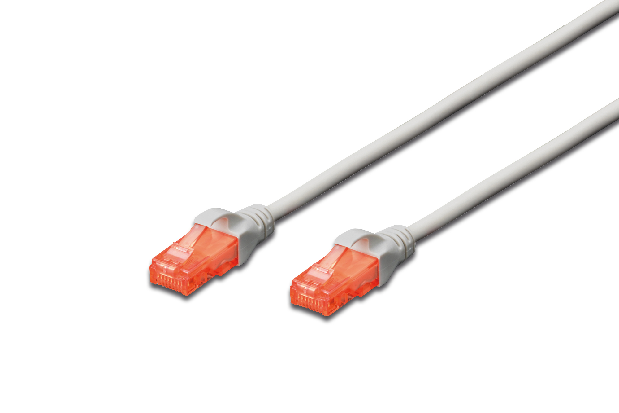 DK-1617-005 Digitus Patch Kablo, U-UTP, CAT. 6, 0,5 metre, AWG 26/7, Cu, LSZH, gri renk