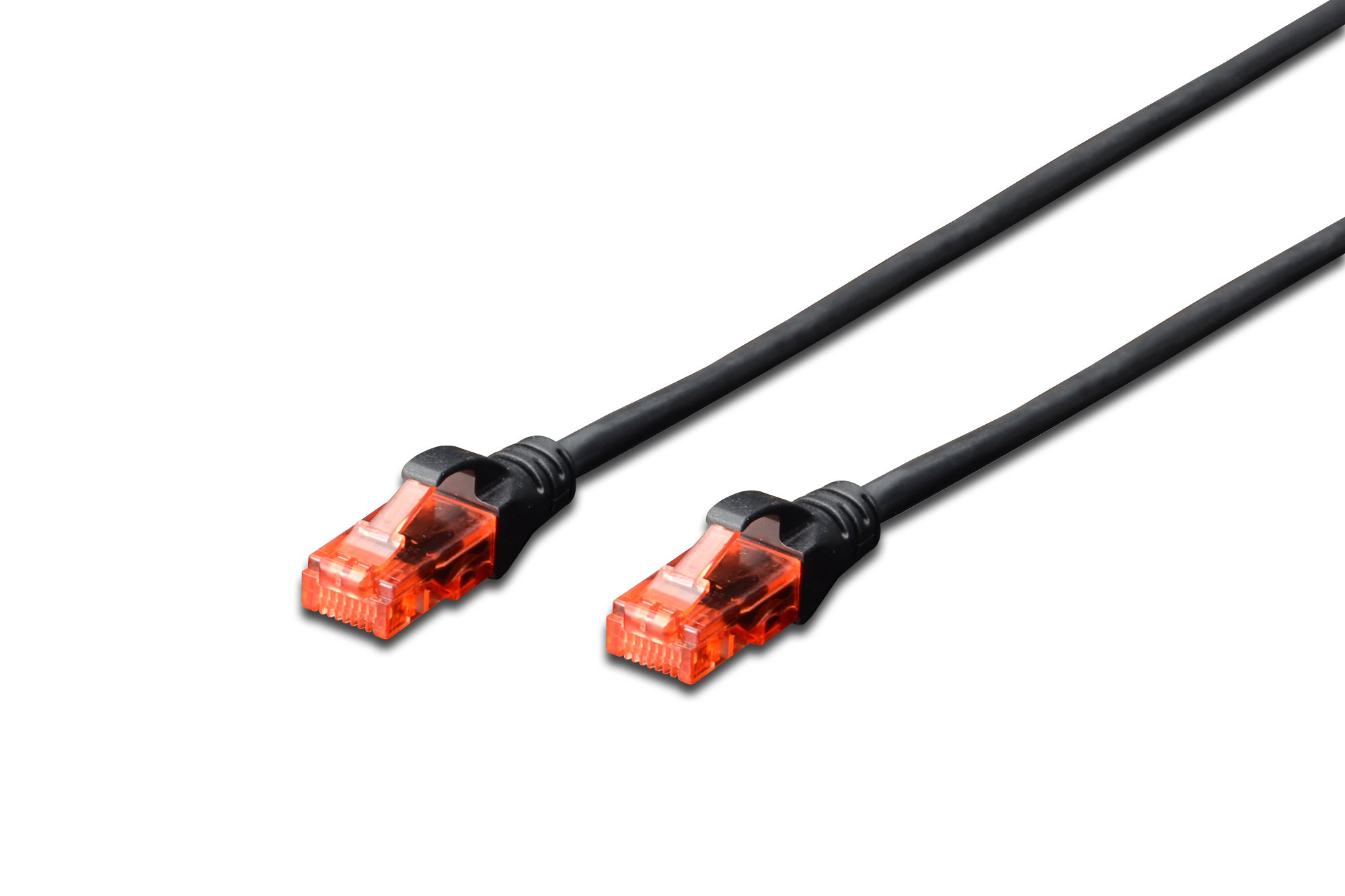 DK-1617-0025/BL Digitus Patch Kablo, U-UTP, CAT. 6, 0,25 metre, AWG 26/7, Cu, LSZH, siyah renk