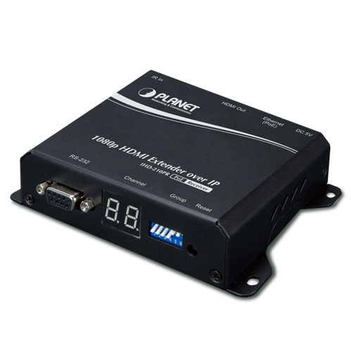 PL-IHD-210PR High Definition HDMI IP Sinyal Uzatma Cihazı, Alıcı Ünite, PoE<br>
High Definition HDMI Extender Receiver over IP with PoE