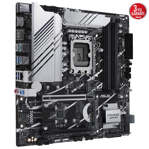 ASUS PRIME Z790M-PLUS DDR5 7200Mhz(OC) M.2 HDMI DP mATX 1700p