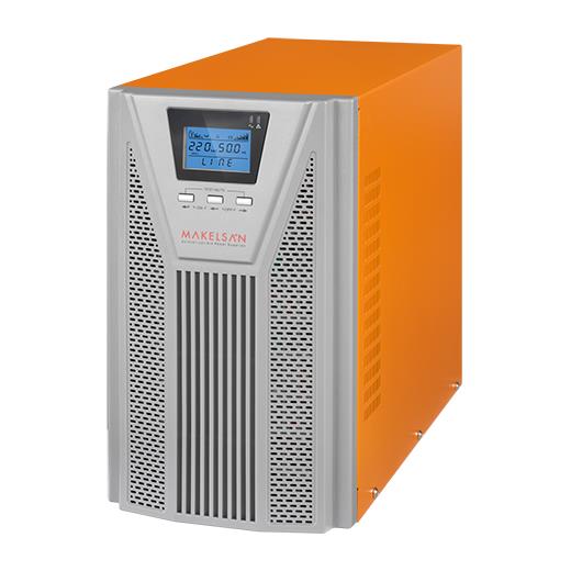 MAKELSAN POWERPACK SE 2KVA / 1800W (1F/1F) 5-10dk (4x 12V/9AH) ONLINE MU02000N11EAV06