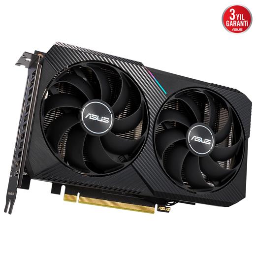 ASUS DUAL-RTX3060-O8G 8GB GDDR6 HDMI 3xDP RGB 128Bit