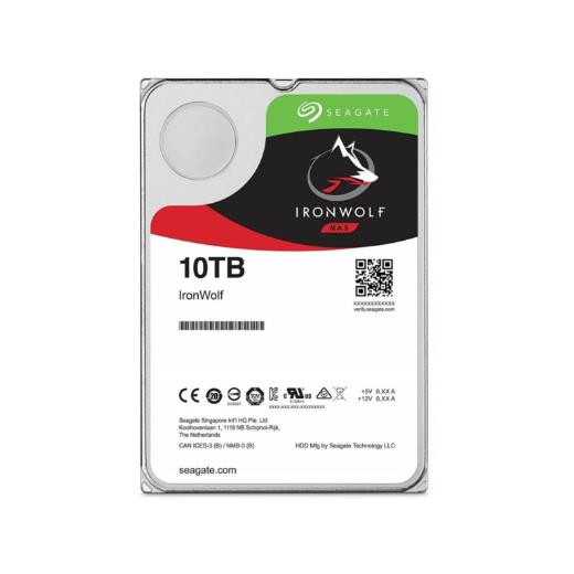 10TB SEAGATE IRONWOLF 7200Rpm 256MB NAS ST10000VN000