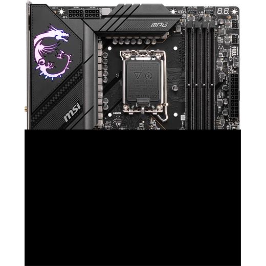 MSI MPG Z790 CARBON WIFI 7600Mhz(OC) DDR5 M.2 ATX 1700p