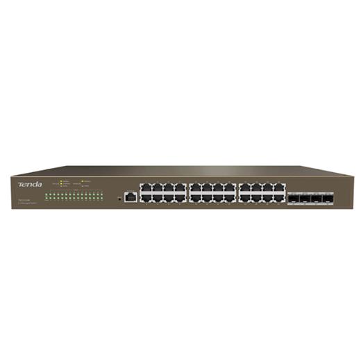 TENDA TEG5328F 24PORT 10/100/1000 YÖNETİLEBİLİR SWITCH