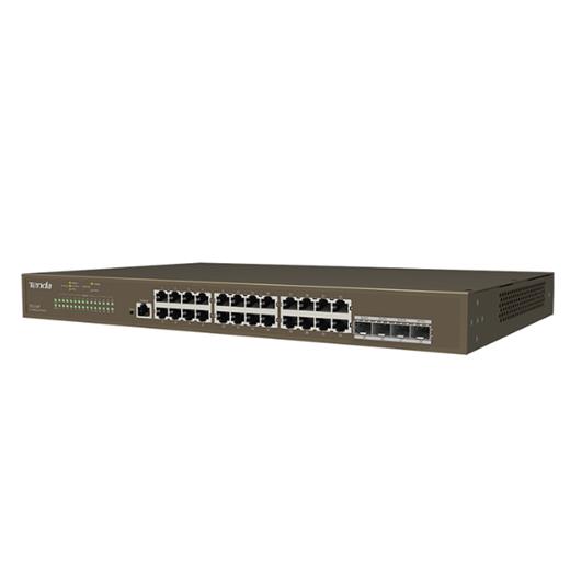 TENDA TEG5328F 24PORT 10/100/1000 YÖNETİLEBİLİR SWITCH