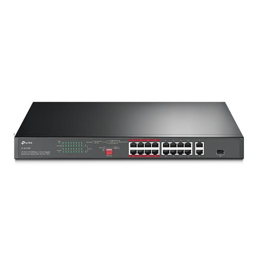 TP-LINK TL-SL1218P 16PORT 10/100 POE SWITCH