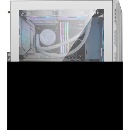 MSI MPG GUNGNIR 110R  WHİTE USB 3.2 4X FAN ATX KASA