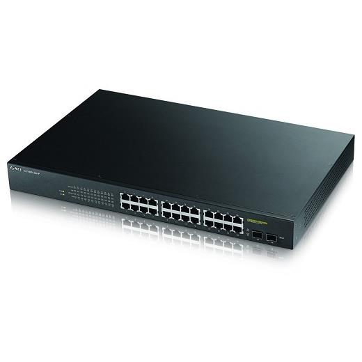 ZYXEL GS1900-24HP V2 POE 2xDUAL SFP WEB MAN SW